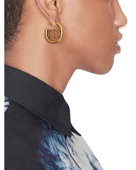 farfetch christian dior earrings